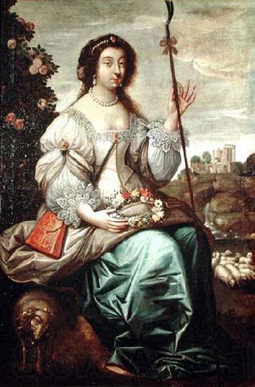 Claude Deruet Portrait of Julie d'Angennes, duchesse de Montausier